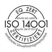 ISO 14001 Zertifikat